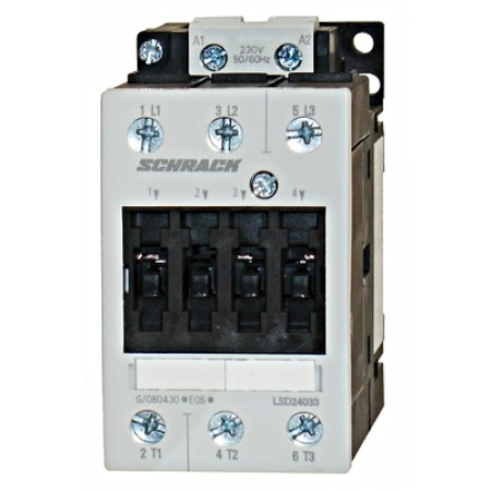 Contactor 18,5kW/400V AC230V Schrack